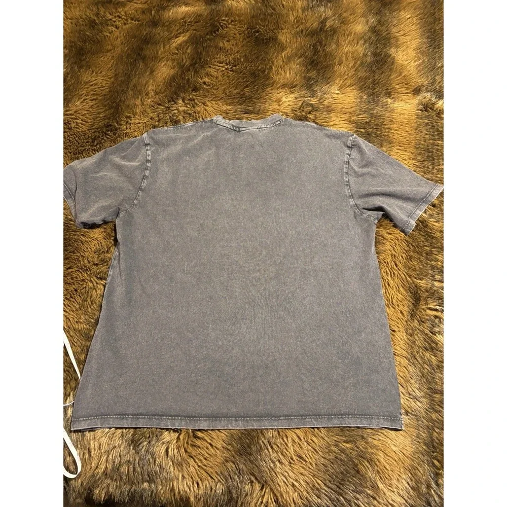 Guess Originals West Tee Charcoal Gray Graphic T-Shirt Men’s Small - Picture 5 of 5